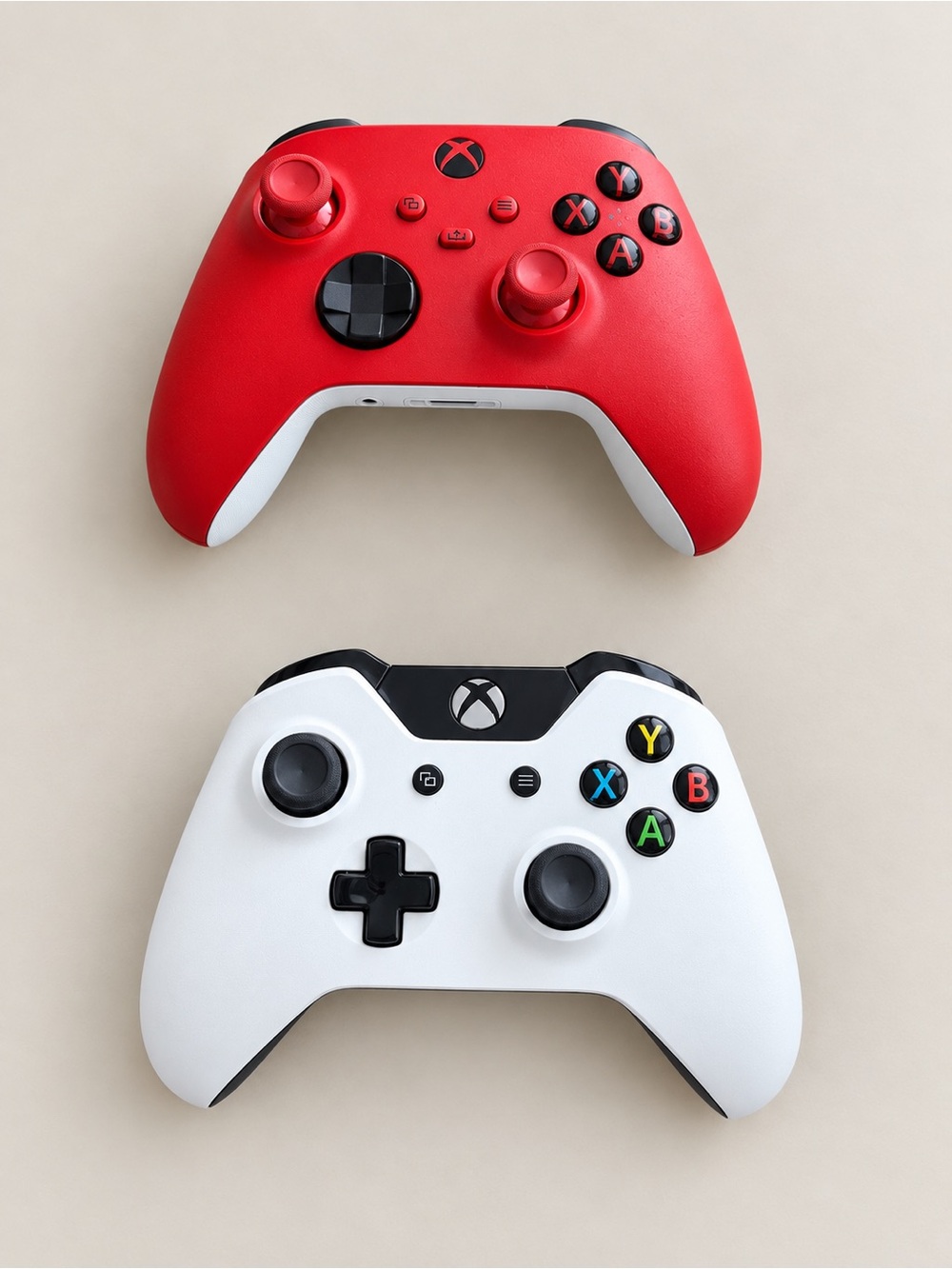 Xbox Wireless Controller Duo - Red & White
